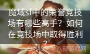 魔域sf中的荣誉竞技场有哪些高手？如何在竞技场中取得胜利？