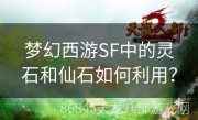 梦幻西游SF中的灵石和仙石如何利用？