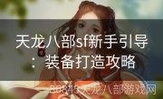 天龙八部sf新手引导：装备打造攻略