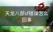 天龙八部sf错误怎么回事