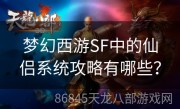 梦幻西游SF中的仙侣系统攻略有哪些？