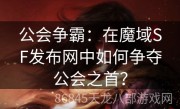 公会争霸：在魔域SF发布网中如何争夺公会之首？