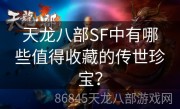 天龙八部SF中有哪些值得收藏的传世珍宝？