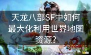 天龙八部SF中如何最大化利用世界地图资源？