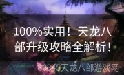 100%实用！天龙八部升级攻略全解析！