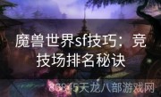 魔兽世界sf技巧：竞技场排名秘诀