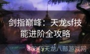 剑指巅峰：天龙sf技能进阶全攻略