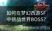 如何在梦幻西游SF中挑战世界BOSS？