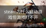 steam为什么启动游戏但游戏打不开