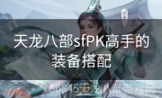 天龙八部sfPK高手的装备搭配