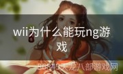 wii为什么能玩ng游戏