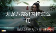 天龙八部sf内挂怎么用