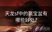 天龙sf中的聚宝盆有哪些好处？