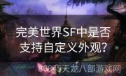 完美世界SF中是否支持自定义外观？