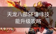 天龙八部SF情缘技能升级攻略